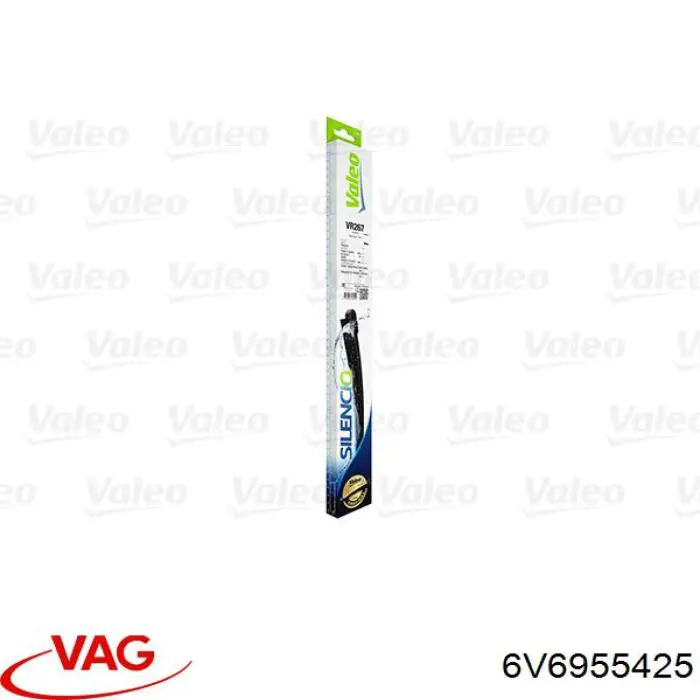 Щітка склоочисника заднього скла VAG 6V6955425 ціна, від 9.25 USD