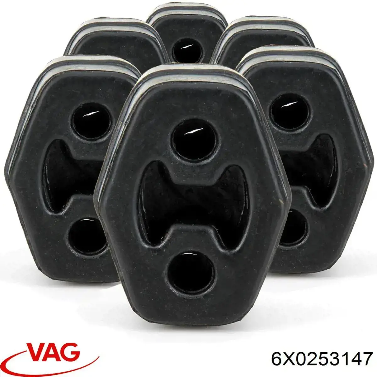 Купити 6X0253147 VAG Подушка глушника