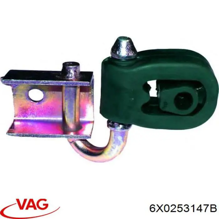 Купити 6X0253147B VAG Подушка глушника