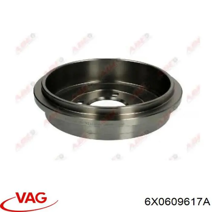 Барабан гальмівний задній VAG 6X0609617A ціна, від 21.73 USD