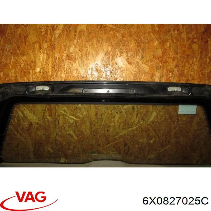 6X0827025A VAG двері задні, багажні (3-і/(5-і) (ляда))