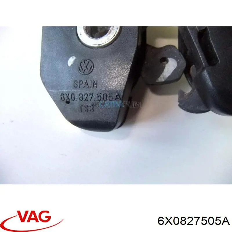 Купити 6X0827505A VAG Замок, ручка і привід (багажника)