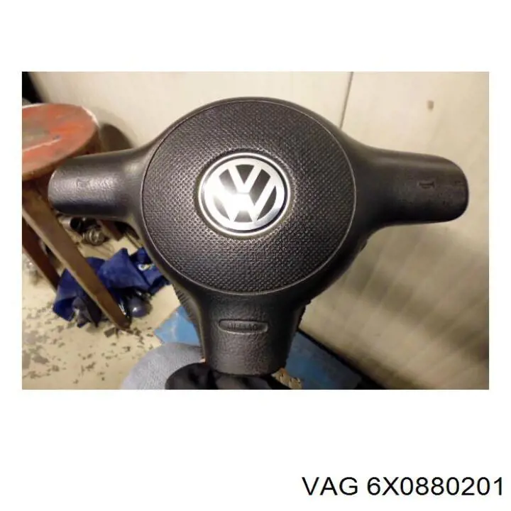 6X0880201 VAG Подушка безпеки, водійська, AIRBAG