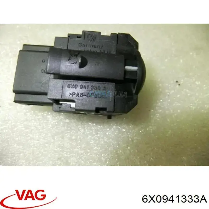 6X0941333A VAG Кнопка коректора фар
