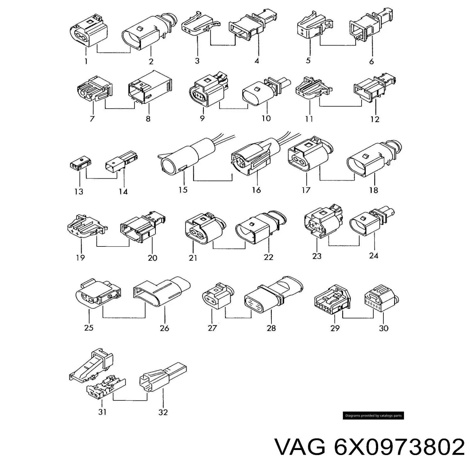 6X0973802 VAG 