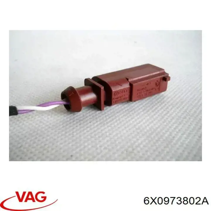 Купити 6X0973802A VAG Роз’єм (фішка) універсальний