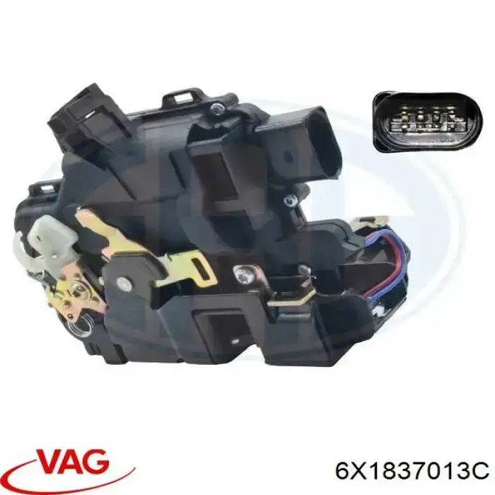 Купити 6X1837013C VAG Замок передньої лівої двері