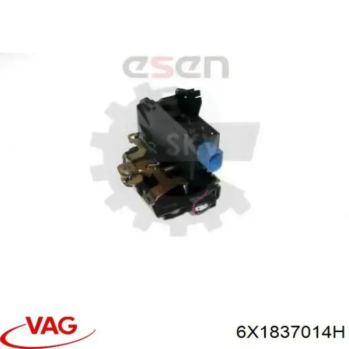 6X1837014H VAG Замок двері правої передньої