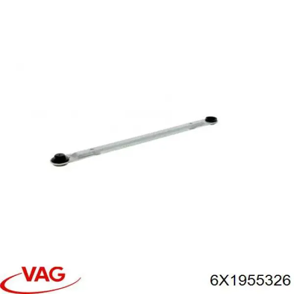 6X1955326 VAG Тяга трапеції склоочисника права