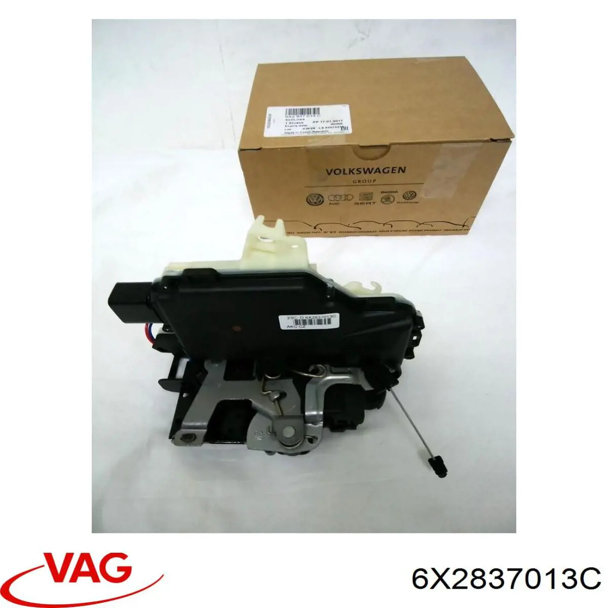 Замок передньої двері, лівої VAG 6X2837013C ціна, від 329.80 USD