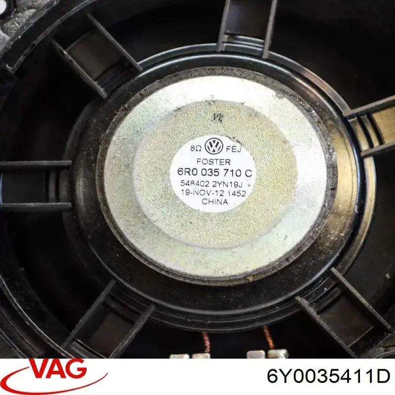 Купити 6Y0035411D VAG Динамік передньої двері
