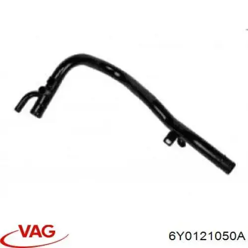 Шланг/патрубок системи охолодження VAG 6Y0121050A ціна, від 22.20 USD