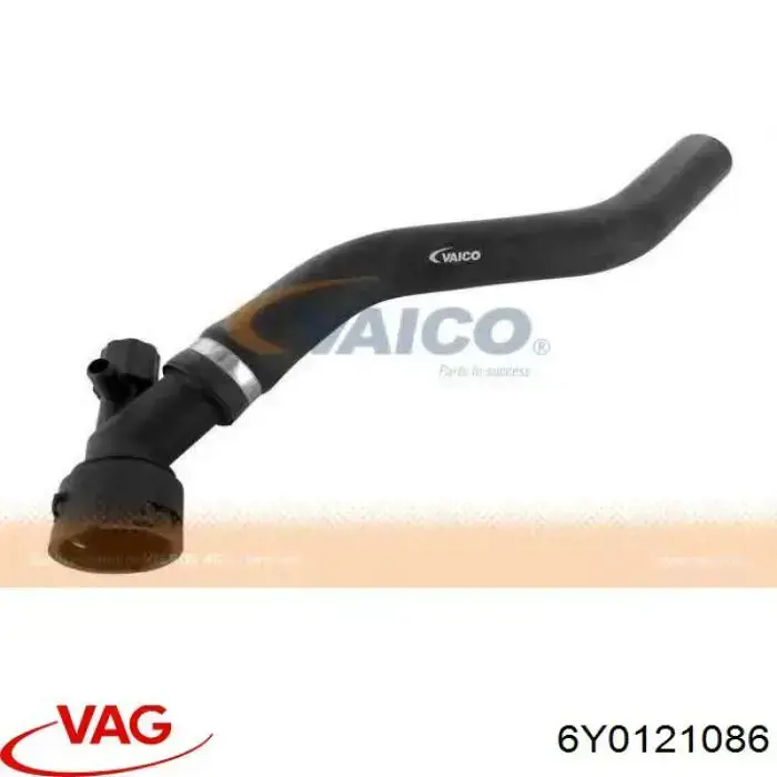 Купити 6Y0121086 VAG Шланг/патрубок радіатора охолодження, нижній