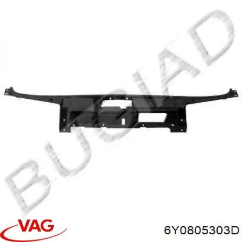 6Y0805303D VAG супорт радіатора верхній/монтажна панель кріплення фар