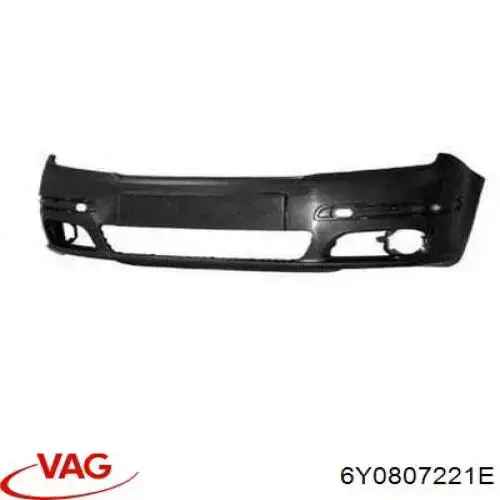 Купити 6Y0807221E VAG Буфер (бампер) передній