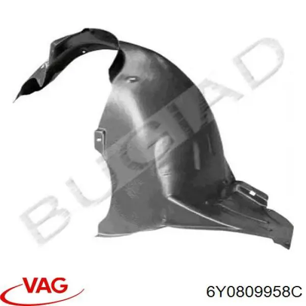 Подкрильнікі переднього крила, правий VAG 6Y0809958C ціна, від 13.65 USD