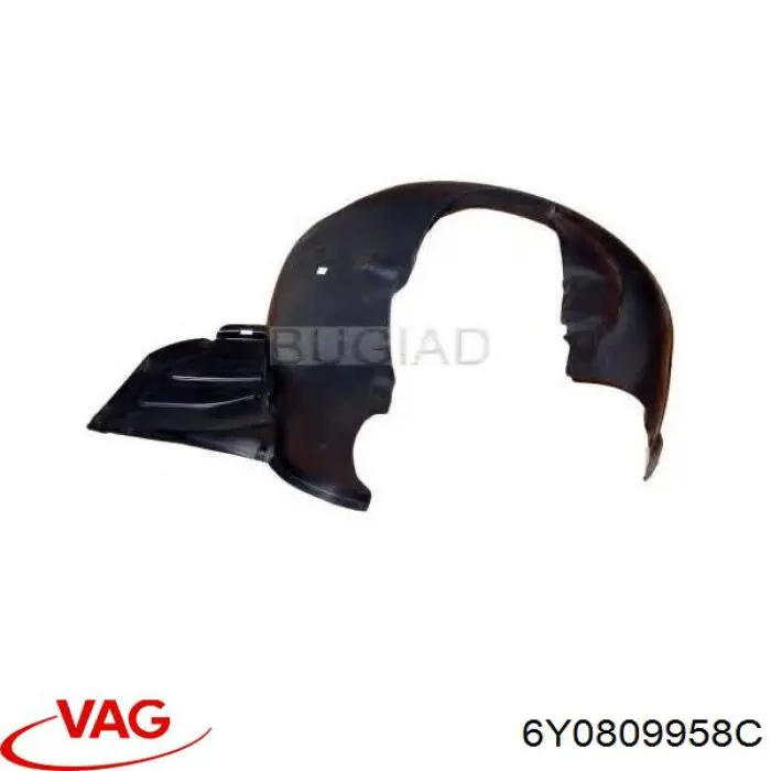 6Y0809958C VAG Підкрилок переднього крила, правий