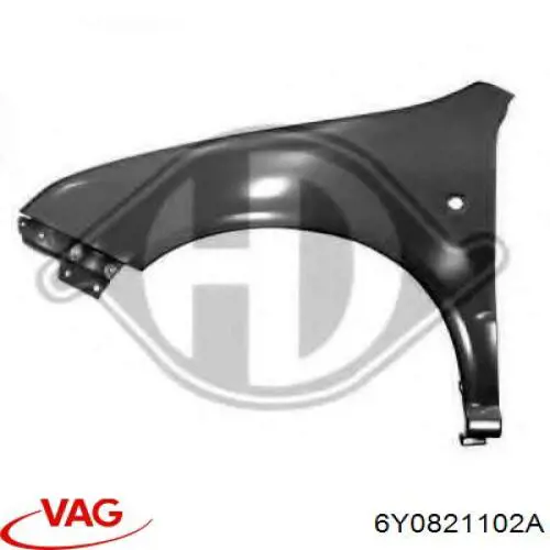 Купити 6Y0821102A VAG Крила