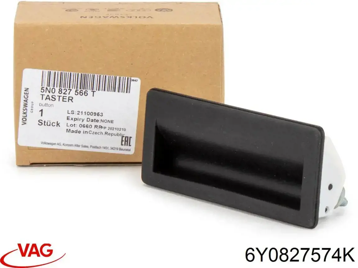 280586 Maxgear Ручка ляди, зовнішня
