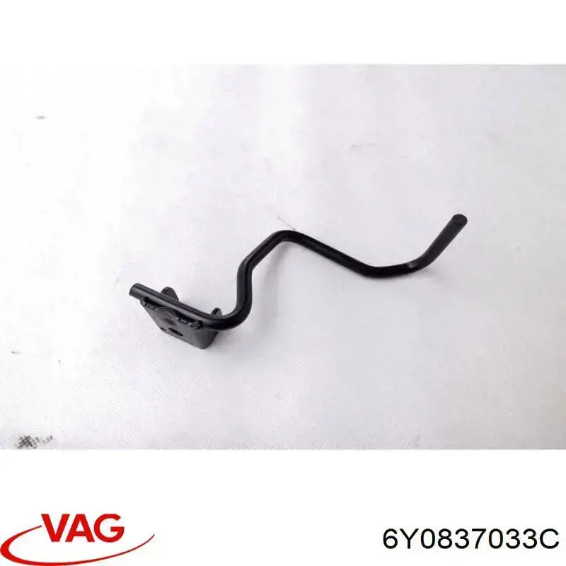 Купити 6Y0837033C VAG Петля-зачіп (відповідна частина) замка двері задньої
