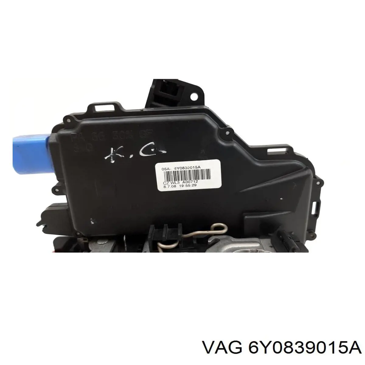 Купити 6Y0839015A VAG Замок задньої двері, лівої