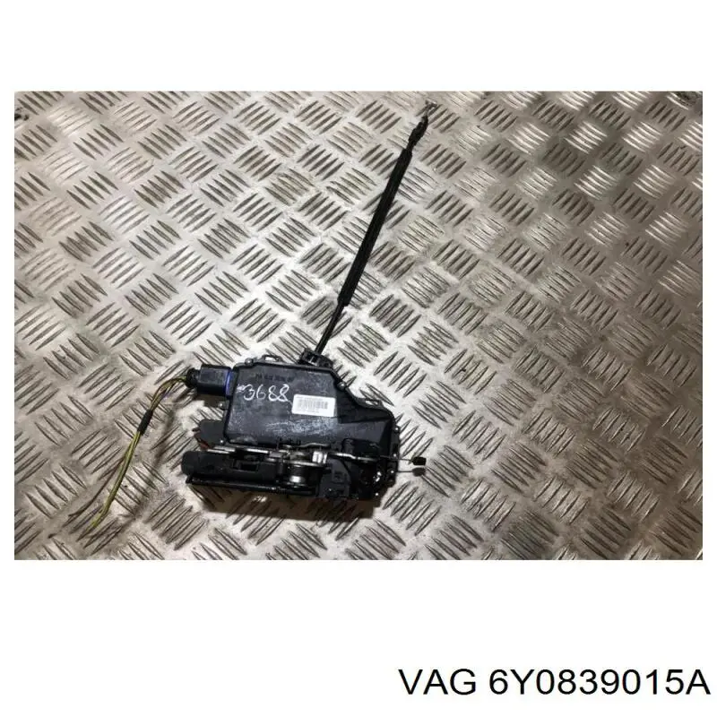 Замок задньої двері, лівої 6Y0839015A VAG
