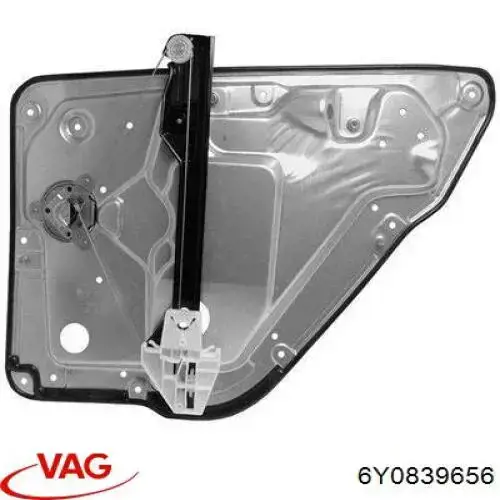 Купити 6Y0839656 VAG Механізм склопідіймача двері задньої, правої
