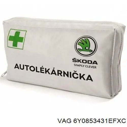 Емблема на переднє крило 6Y0853431EFXC VAG