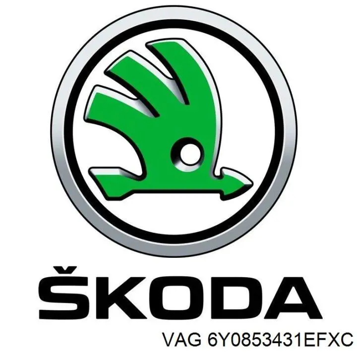 Емблема на переднє крило 6Y0853431EFXC VAG