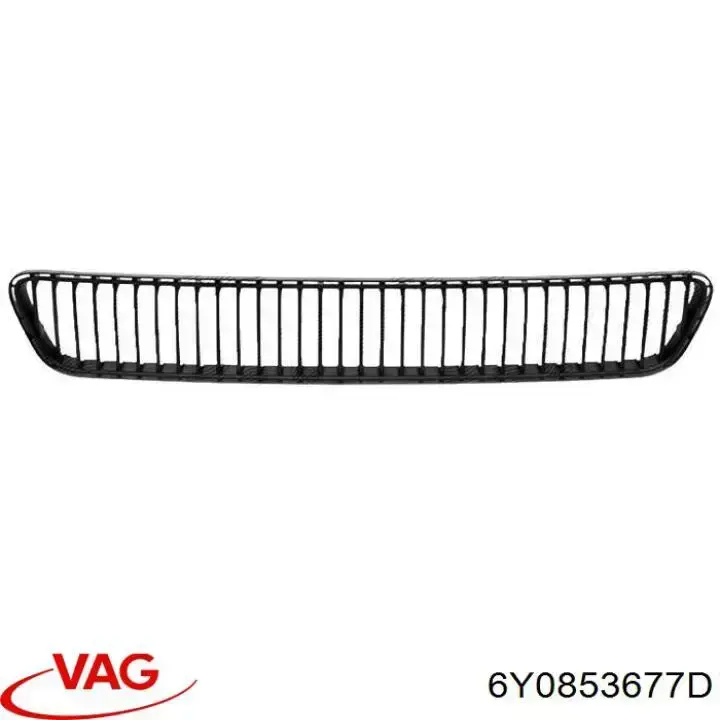 Решітка переднього бампера, центральна VAG 6Y0853677D ціна, від 9.68 USD