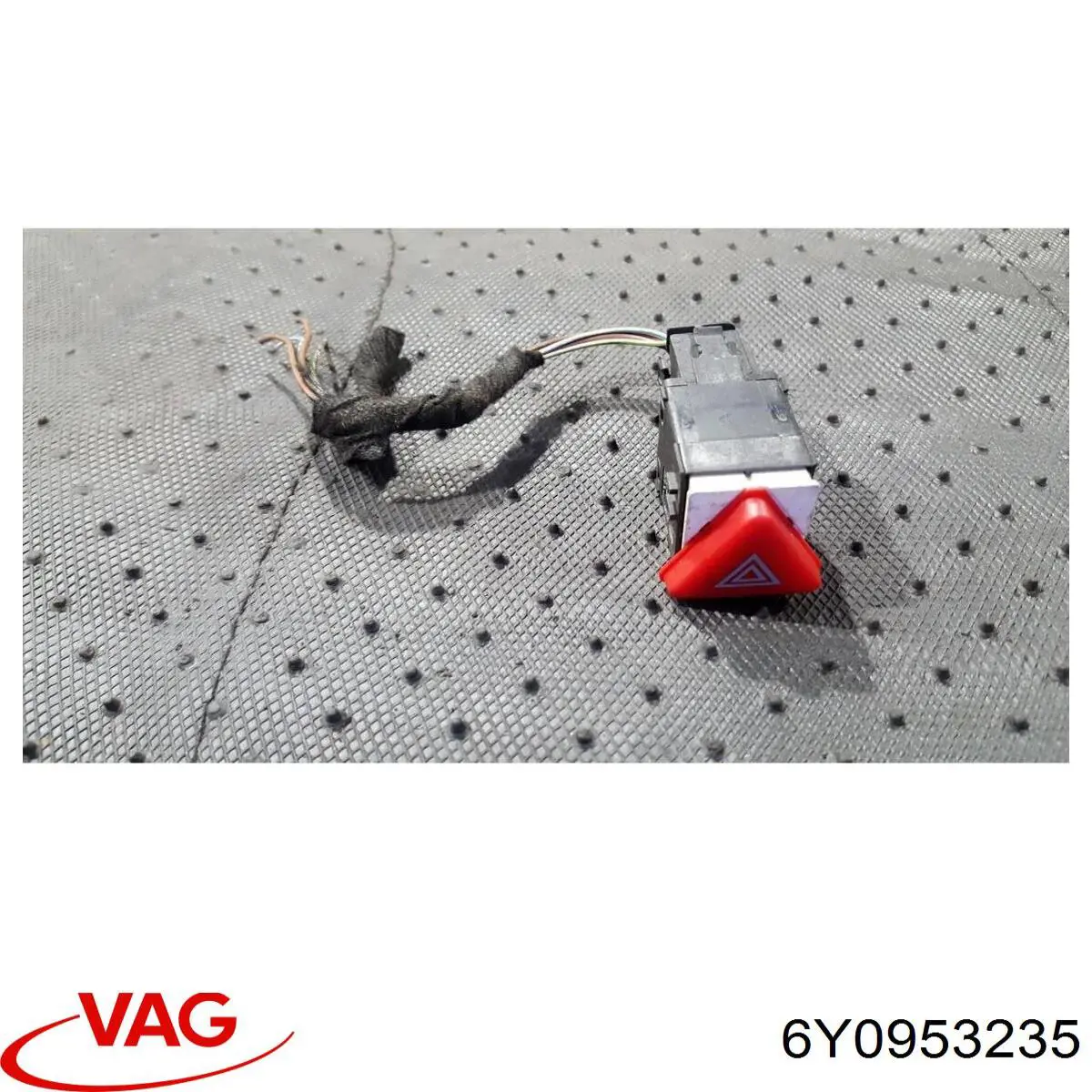 Купити 6Y0953235 VAG Кнопка включення аварійного сигналу