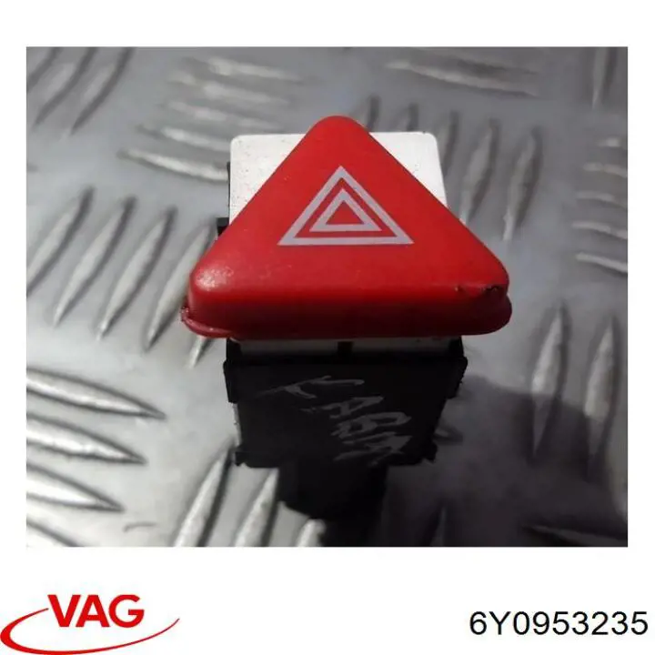 Кнопка аварійки 6Y0953235 VAG