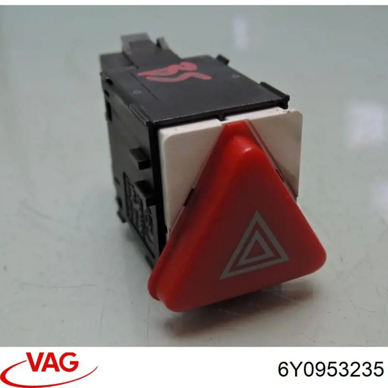 Кнопка аварійної сигналізації VAG 6Y0953235