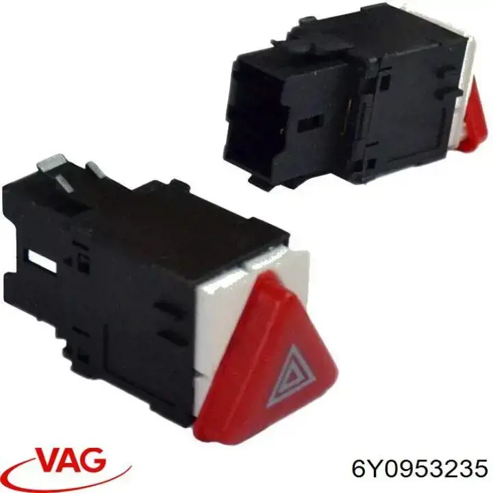 Кнопка аварійки 6Y0953235 VAG
