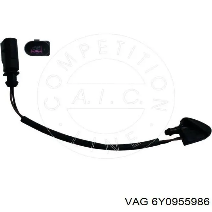 Сопло омивача лобового скла VAG 6Y0955986 ціна, від 7.16 USD