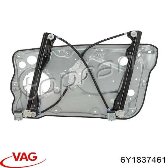 Купити 6Y1837461 VAG Механізм стеклопідйомника водійських дверей