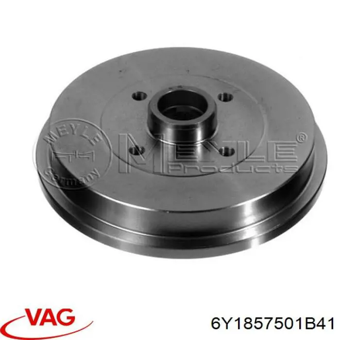 Ліве бокове дзеркало 6Y1857501B41 VAG