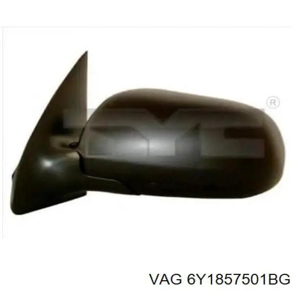 Купити 6Y1857501BG VAG Бічне дзеркало заднього виду ліве