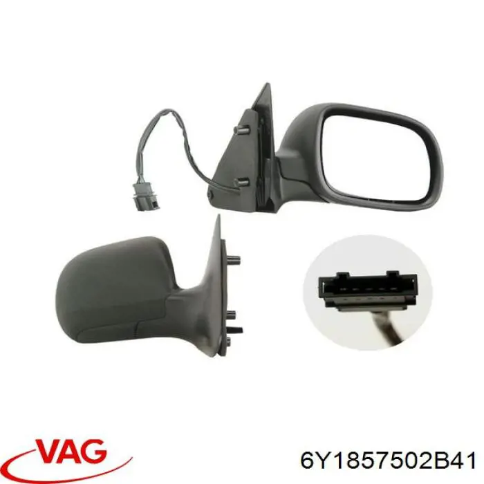Купити 6Y1857502B41 VAG Дзеркало праве