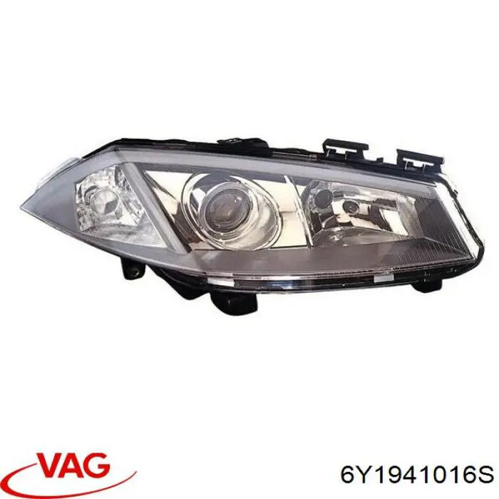Основна фара - вставка VAG 6Y1941016S ціна, від 43.75 USD
