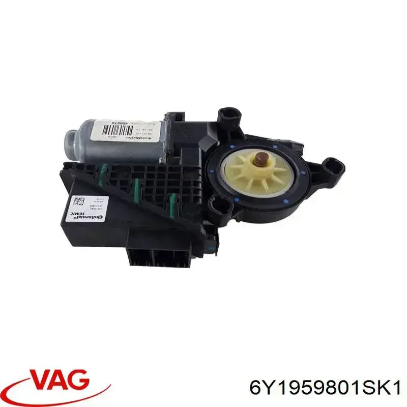 Купити 6Y1959801SK1 VAG Двигун склопідіймача двері передньої
