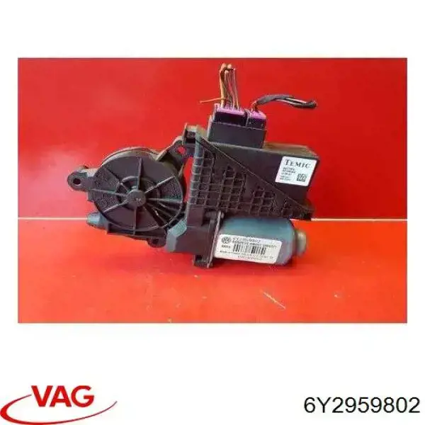 Купити 6Y2959802 VAG Двигун склопідіймача двері передньої, лівої