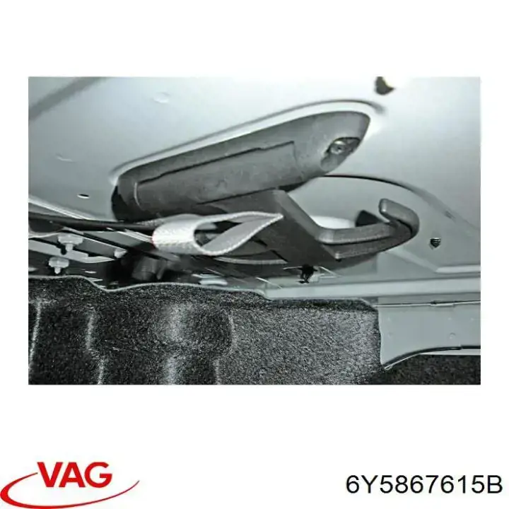 Гачок для сумок багажного відділення VAG 6Y5867615B ціна, від 5.70 USD