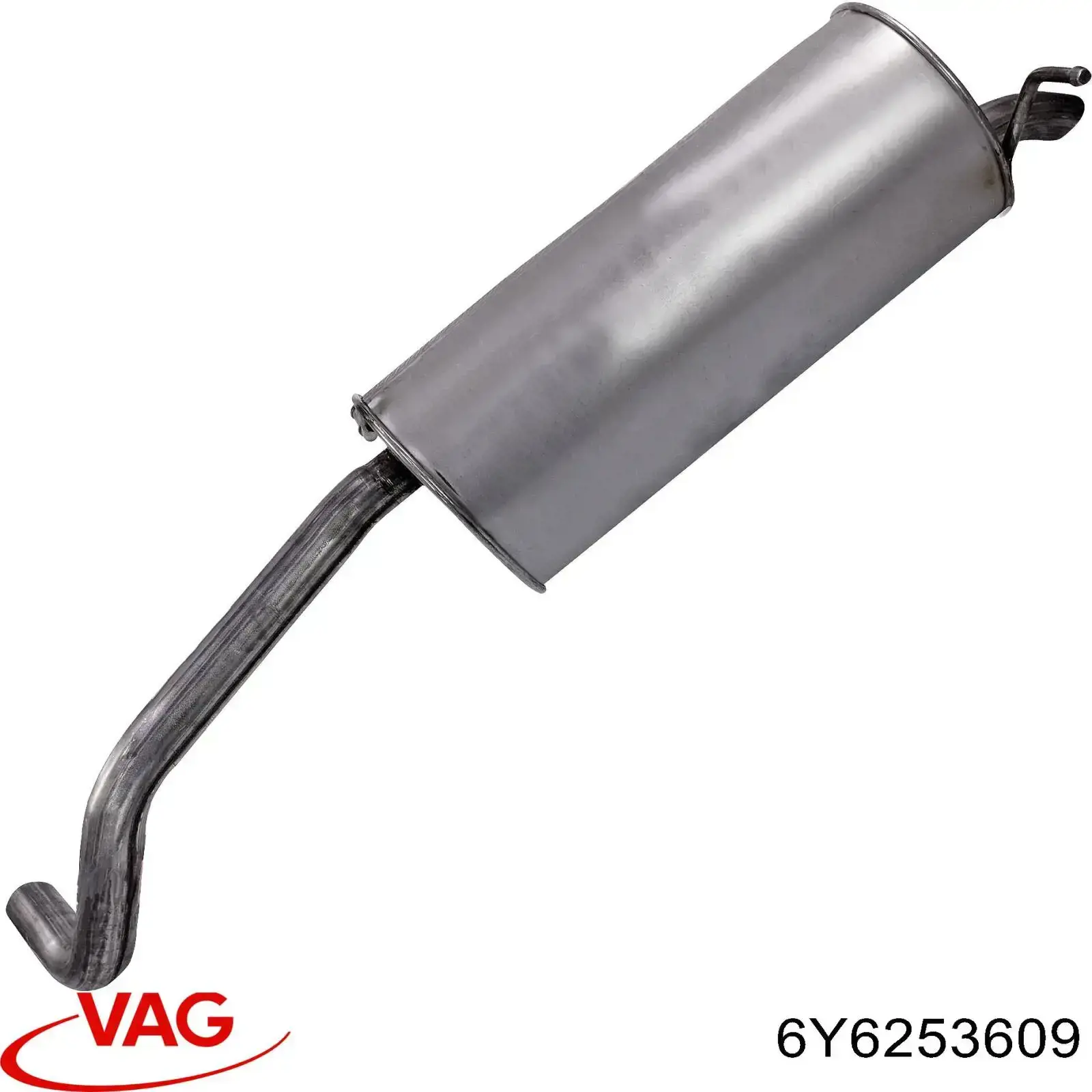 Глушилка задня VAG 6Q6253609AC