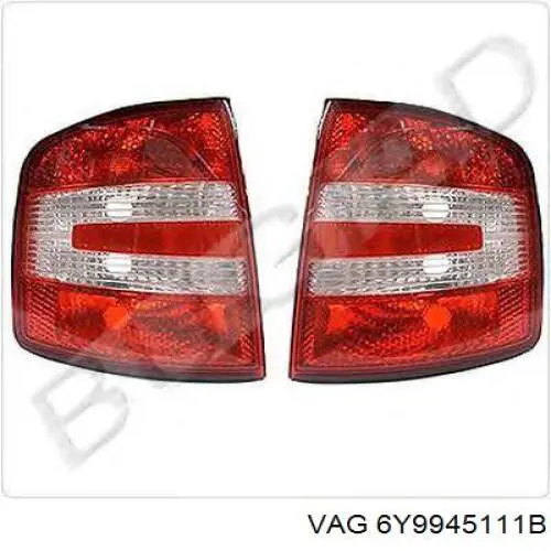 Купити 6Y9945111B VAG Лівий стоп