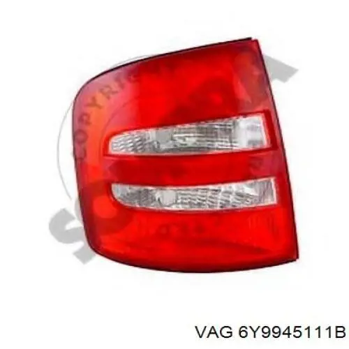 Лівий стоп 6Y9945111B VAG