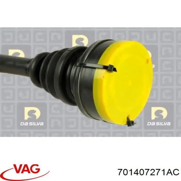 G2W001PC Pascal Піввісь (привід) передня