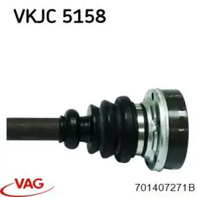 Купити 701407271B VAG Піввісь права