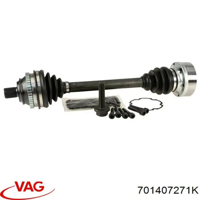 Привід передній лівий VAG 701407271K ціна, від 44.65 USD