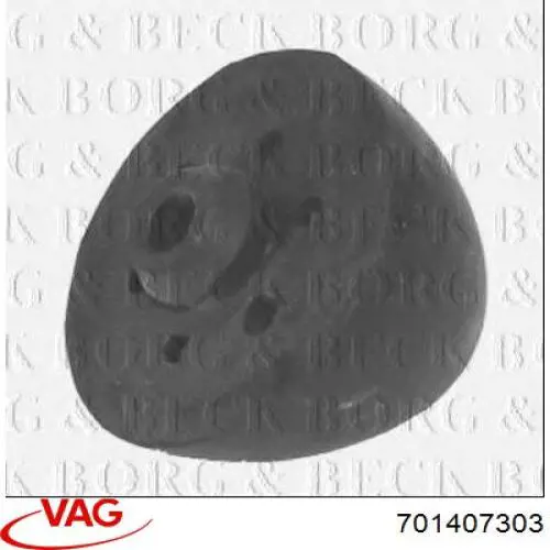 Купити 701407303 VAG Відбійник важеля переднього верхнього